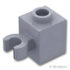 ブロック 1 x 1 - 垂直クリップ：[Light Bluish Gray / グレー]