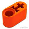 テクニック リフトアーム 1 x 2 - 軸 / ピンホール：[Reddish Orange / レディッシュオレンジ ]