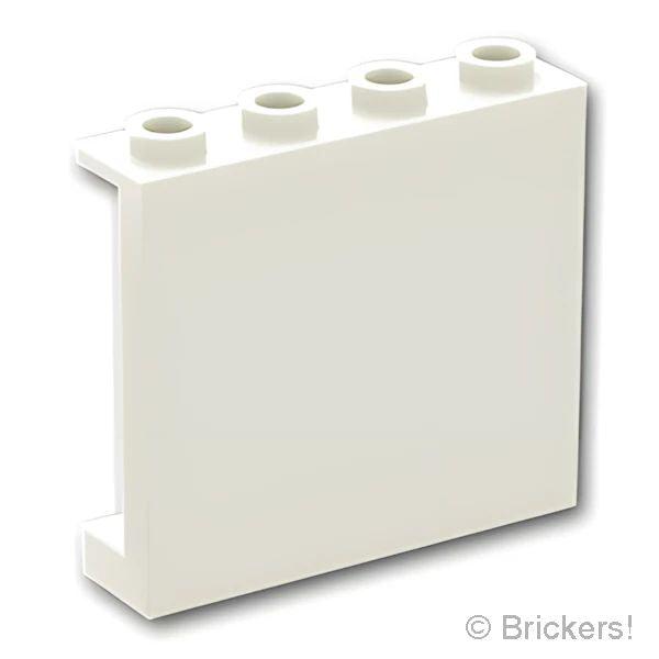 LEGOR パーツ 4558208 パネル 1 x 4 x 3 - サイドサポート：[White / ホワイト] 60581-001 の商品ページ｜レゴRパーツ バラ売りのブリッカーズ