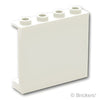パネル 1 x 4 x 3 - サイドサポート：[White / ホワイト]