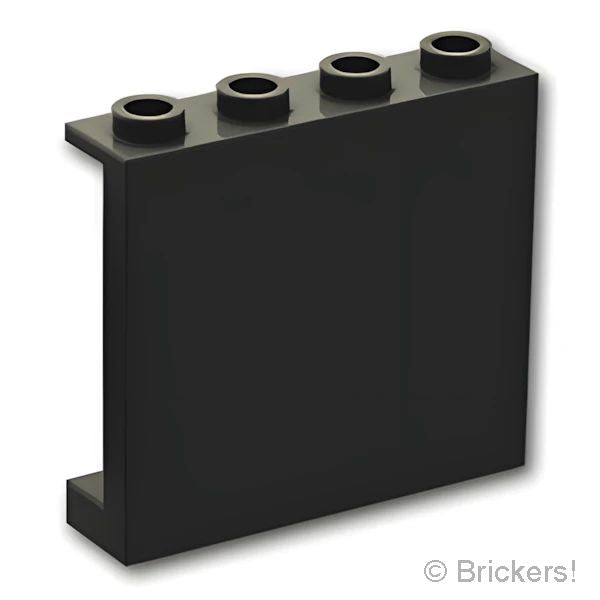 LEGOR パーツ 4558209 パネル 1 x 4 x 3 - サイドサポート：[Black / ブラック] 60581-026 の商品ページ｜レゴRパーツ バラ売りのブリッカーズ