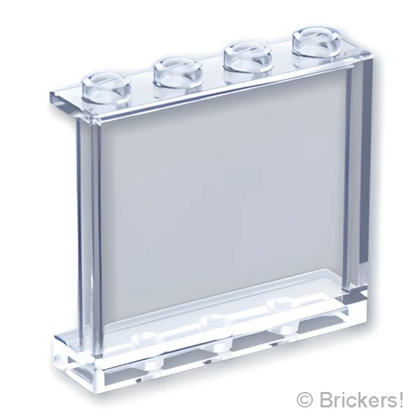 LEGOR パーツ 4594686/6245269/6344088/6514156 パネル 1 x 4 x 3 - サイドサポート：[Tr,Clear / トランスクリアー] 60581-040 の商品ページ｜レゴRパーツ バラ売りのブリッカーズ