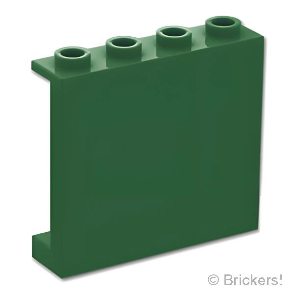 LEGOR パーツ 6587803 パネル 1 x 4 x 3 - サイドサポート：[Dark Green / ダークグリーン] 60581-141 の商品ページ｜レゴRパーツ バラ売りのブリッカーズ