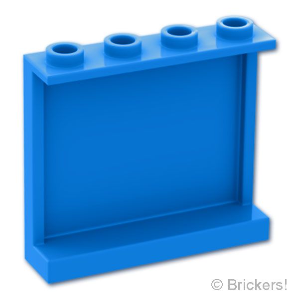 LEGO® パーツ 6583501 パネル 1 x 4 x 3 - サイドサポート：[Dark Azure / ダークアズール] 60581-321 