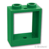ウィンドウ 1 x 2 x 2 - フラットフロント：[Green / グリーン]