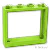 ウィンドウ 1 x 4 x 3：[Lime / ライム]