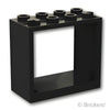 ウィンドウ 2 x 4 x 3：[Black / ブラック]