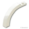 アーチ ハーフ 1 x 6 x 3 1/3 - カーブトップ：[White / ホワイト]