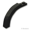 アーチ ハーフ 1 x 6 x 3 1/3 - カーブトップ：[Black / ブラック]