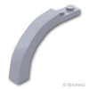 アーチ ハーフ 1 x 6 x 3 1/3 - カーブトップ：[Light Bluish Gray / グレー]