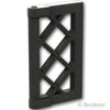 ウィンドウ ペイン 1 x 2 x 3 - 格子：[Black / ブラック]