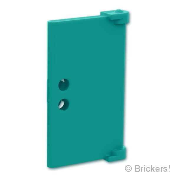 LEGO® パーツ 6608798 ドア 1 x 2 x 3 - ハンドル：[Dark Turquoise / ダークターコイズ] 60614-107 