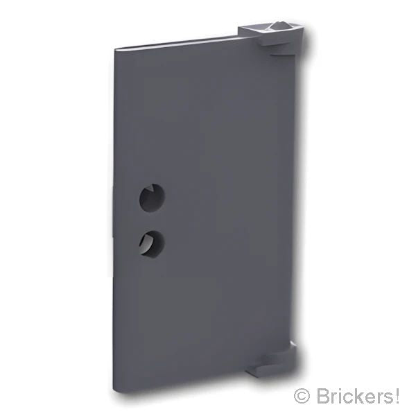 LEGOR パーツ 4521386/6404411/6428819 ドア 1 x 2 x 3 - ハンドル：[Dark Bluish Gray / ダークグレー] 60614-199 の商品ページ｜レゴRパーツ バラ売りのブリッカーズ