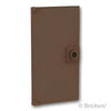 ドア 1 x 4 x 6 - スタッドハンドル：[Dark Brown / ダークブラウン]