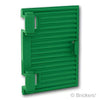 ウィンドウ シャッター 1 x 3 x 3 - ハンドル：[Green / グリーン]