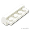 スロープ カーブ 2 x 4 x 1 1/3：[White / ホワイト]