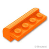 スロープ カーブ 2 x 4 x 1 1/3：[Orange / オレンジ]