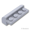 スロープ カーブ 2 x 4 x 1 1/3：[Light Bluish Gray / グレー]