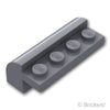 スロープ カーブ 2 x 4 x 1 1/3：[Dark Bluish Gray / ダークグレー]
