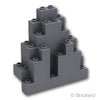 ロック パネル 3×8×7 - 三角：[Dark Bluish Gray / ダークグレー]