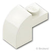 スロープ カーブ 2 x 1 x 1 1/3：[White / ホワイト]