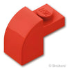 スロープ カーブ 2 x 1 x 1 1/3：[Red / レッド]