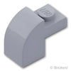 スロープ カーブ 2 x 1 x 1 1/3：[Light Bluish Gray / グレー]