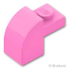 スロープ カーブ 2 x 1 x 1 1/3：[Bright Pink / ブライトピンク]