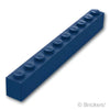 ブロック 1 x 10：[Dark Blue / ダークブルー]