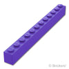 ブロック 1 x 12：[Dark Purple / ダークパープル]