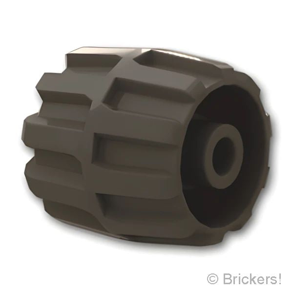 LEGO® パーツ - ホイール ハード プラスチック 22mm x 24mm - スモール / ピンホール：[Pearl Dk,Gray / パールダークグレー] 6118-148 の商品ページ｜レゴRパーツ バラ売りのブリッカーズ
