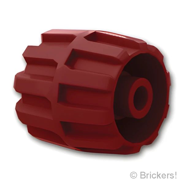LEGO® パーツ 6298942 ホイール ハード プラスチック 22mm x 24mm - スモール / ピンホール：[Dark Red / ダークレッド] 6118-154 の商品ページ｜レゴRパーツ バラ売りのブリッカーズ