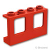ウィンドウ 1 x 4 x 2 - 飛行機：[Red / レッド]