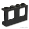 ウィンドウ 1 x 4 x 2 - 飛行機：[Black / ブラック]