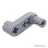 テクニック リフトアーム 薄型 1 x 3 - クランク / ピン：[Light Bluish Gray / グレー]