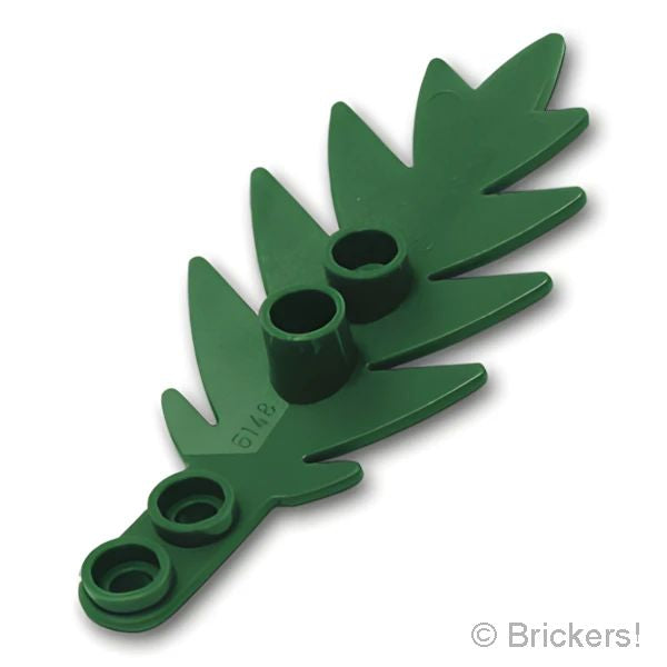 LEGOR パーツ 6420219 ヤシの葉 8 x 3：[Dark Green / ダークグリーン] 6148-141 の商品ページ｜レゴRパーツ バラ売りのブリッカーズ