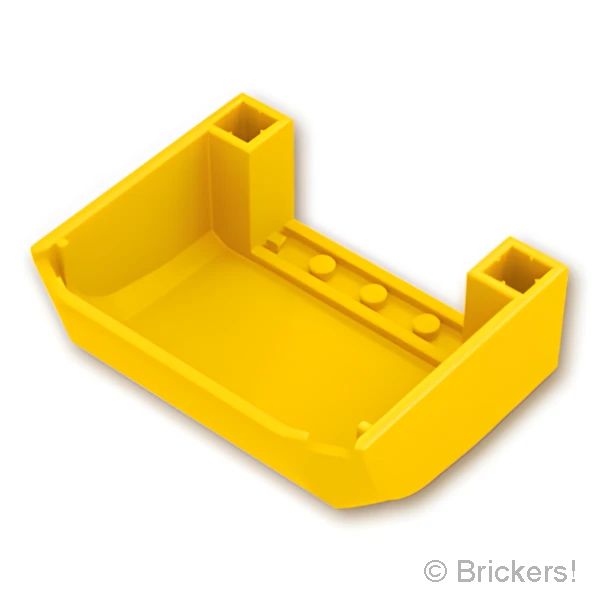 LEGOR パーツ 6306879 ウィンドスクリーン カーブトップ 5 x 6 x 2：[Yellow / イエロー] 61484-024 の商品ページ｜レゴRパーツ バラ売りのブリッカーズ
