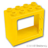 デュプロ ドア フレーム 2 x 4 x 3：[Yellow / イエロー]