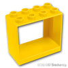 デュプロ ドア フレーム 2 x 4 x 3：[Yellow / イエロー]