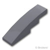 スロープ カーブ 4 x 1：[Dark Bluish Gray / ダークグレー]