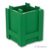 コンテナ ボックス 2 x 2 x 2 ：[Green / グリーン]