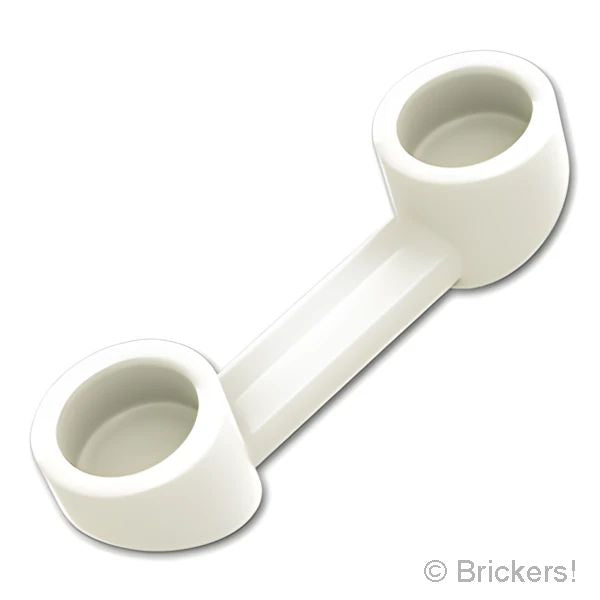 LEGOR パーツ 4106874/4558597/6358288 バー 1 x 3 - 受話器：[White / ホワイト] 6190-001 の商品ページ｜レゴRパーツ バラ売りのブリッカーズ