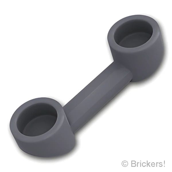 LEGOR パーツ 4210676 バー 1 x 3 - 受話器：[Dark Bluish Gray / ダークグレー] 6190-199 の商品ページ｜レゴRパーツ バラ売りのブリッカーズ
