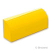 スロープ カーブ 1 x 4 x 1 1/3：[Yellow / イエロー]