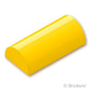 スロープ カーブ ダブル 2 x 4：[Yellow / イエロー]