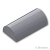スロープ カーブ ダブル 2 x 4：[Dark Bluish Gray / ダークグレー]