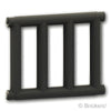 バー 1 x 4 x 3：[Black / ブラック]