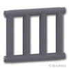 バー 1 x 4 x 3：[Dark Bluish Gray / ダークグレー]