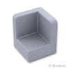 パネル 1 x 1 x 1 - コーナー：[Light Bluish Gray / グレー]
