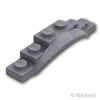 ビークル カー マッドガード 1 1/2 x 6 x 1 - アーチ：[Dark Bluish Gray / ダークグレー]